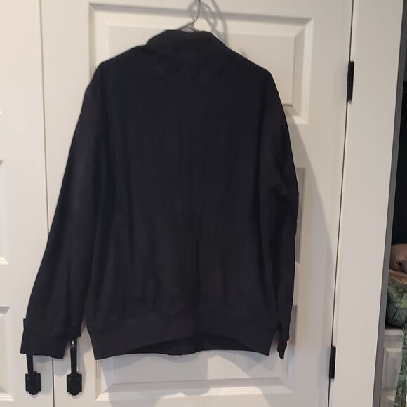 NWT: Blank NYC Suede Leather Bomber Jacket Size XL - Picture 5 of 5